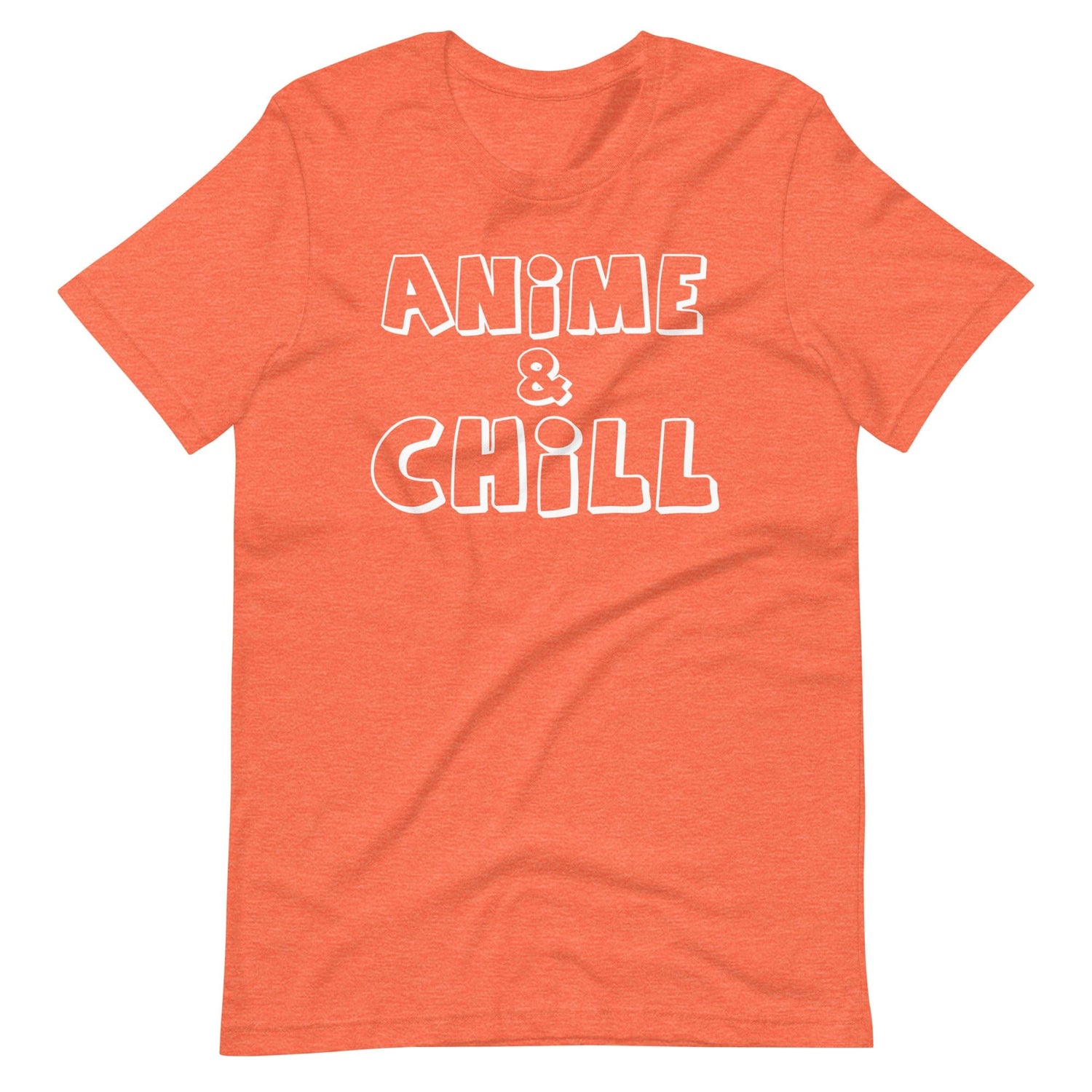 Anime & Chill T-Shirt (Unisex) (White Lettering)