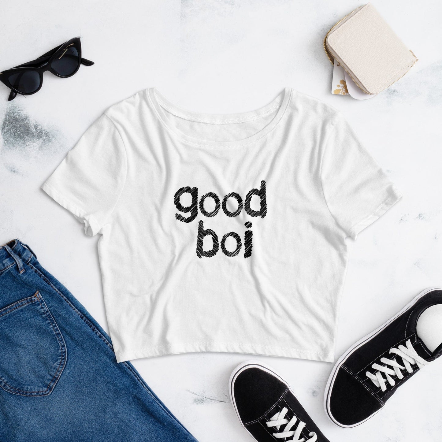 Good Boi Crop Top