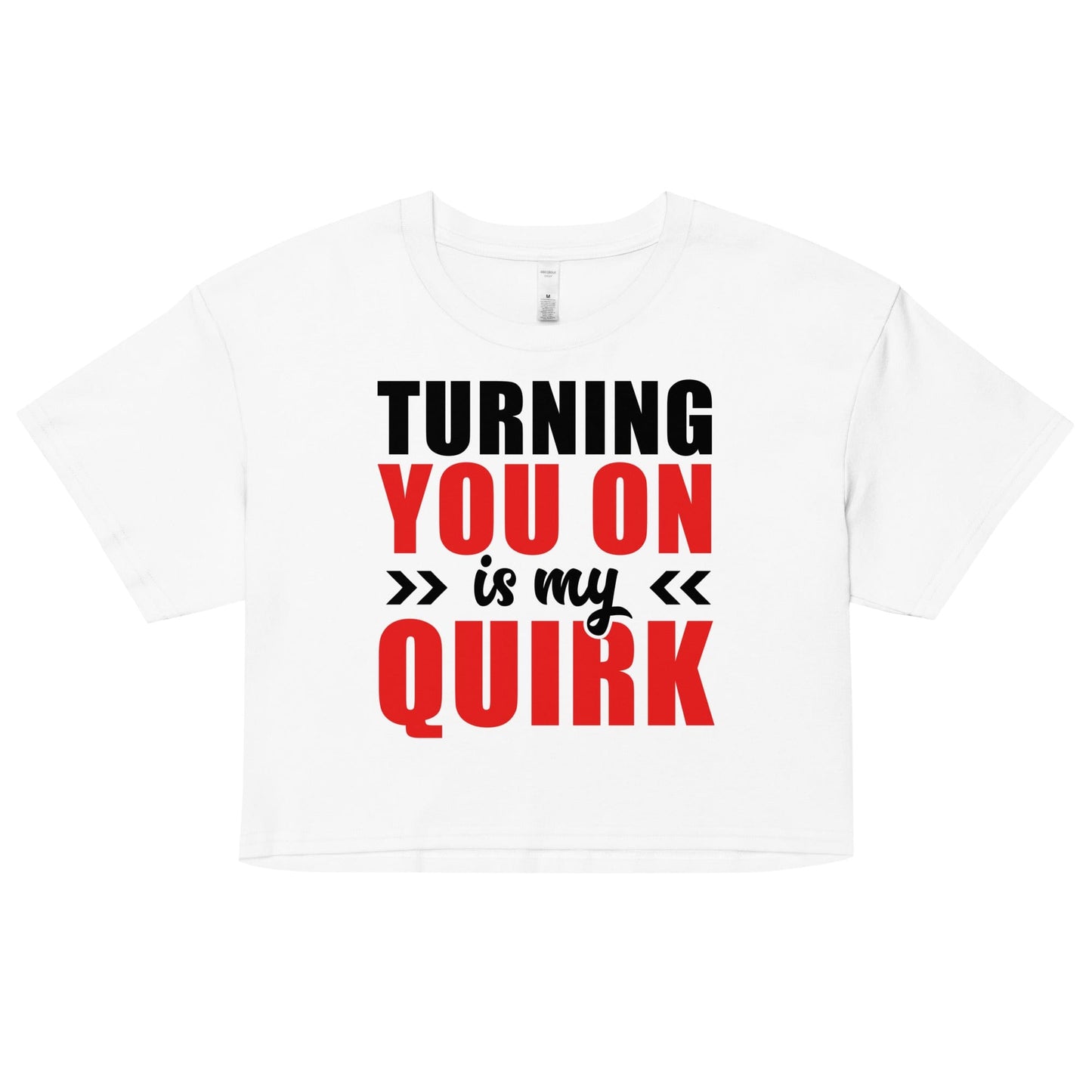 Turning You On Is My Quirk Crop Top