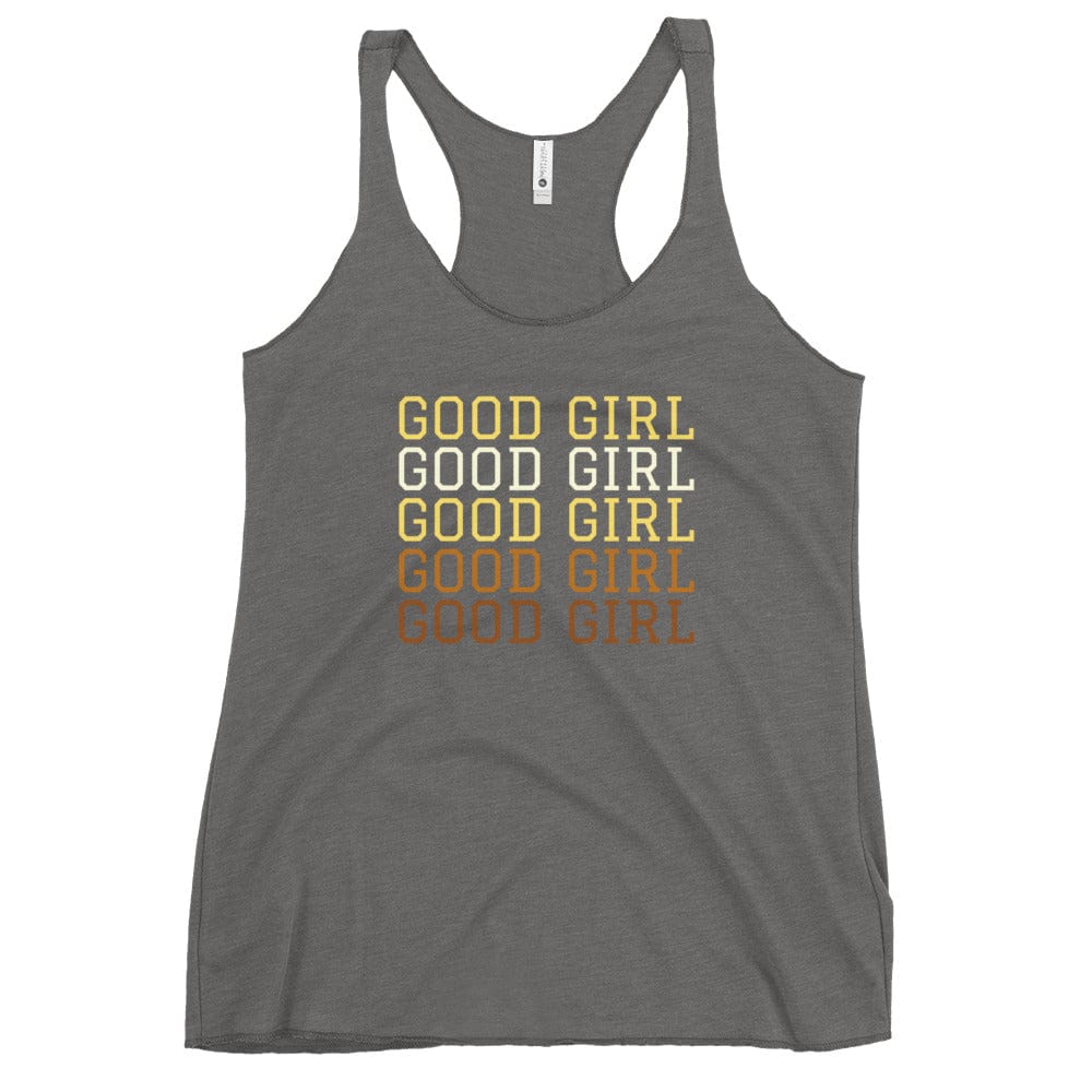 Retro Good Girl (Women's Racerback Tank)