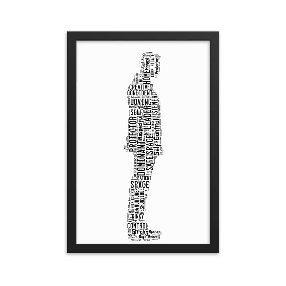 Framed Standing Dom Poster