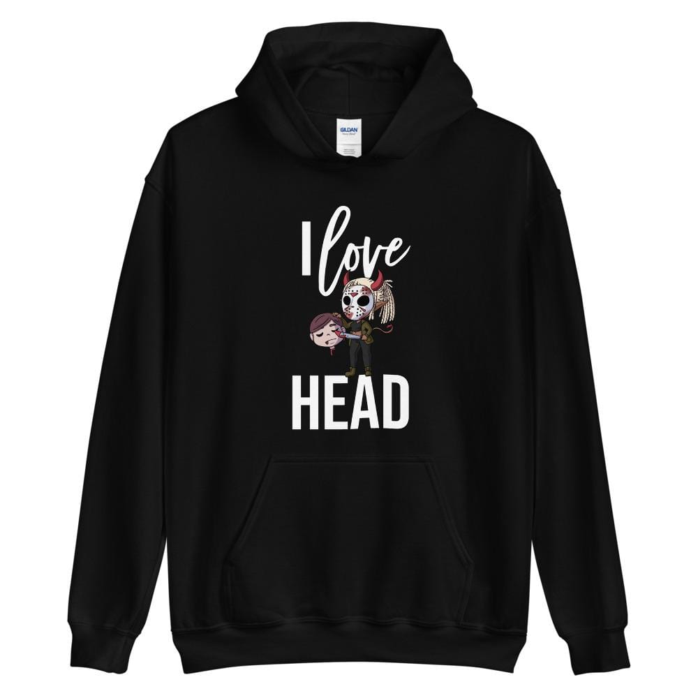 I Love Head Halloween Hoodie (Unisex)