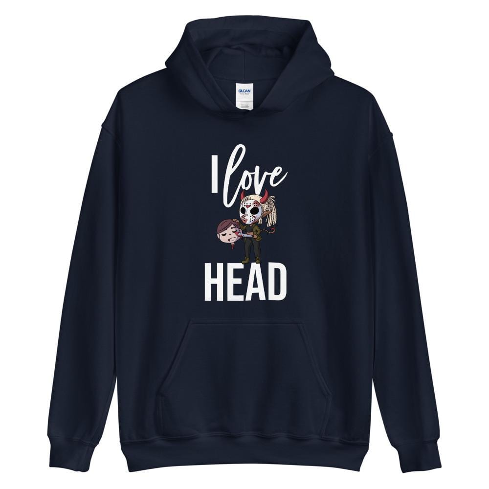 I Love Head Halloween Hoodie (Unisex)