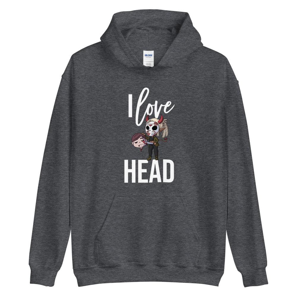 I Love Head Halloween Hoodie (Unisex)