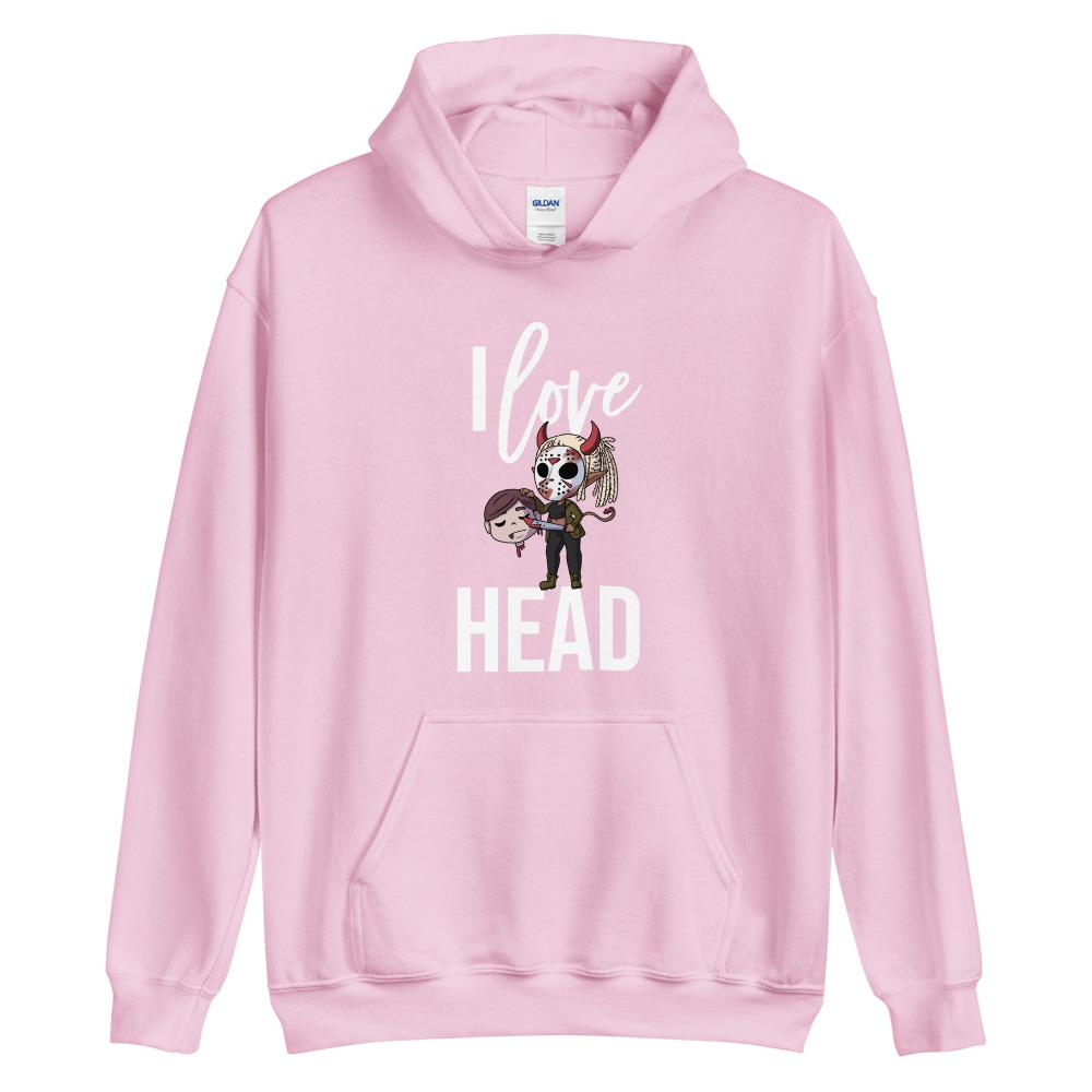 I Love Head Halloween Hoodie (Unisex)
