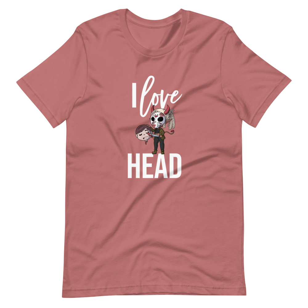 I Love Head Halloween T-Shirt (Unisex)