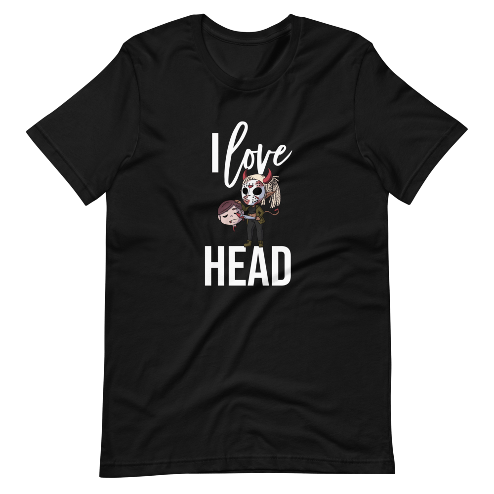 I Love Head Halloween T-Shirt (Unisex)