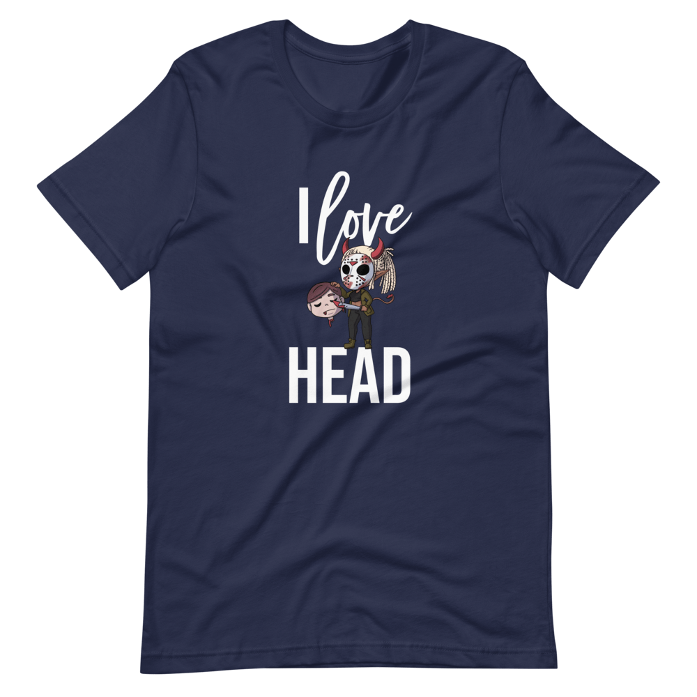 I Love Head Halloween T-Shirt (Unisex)