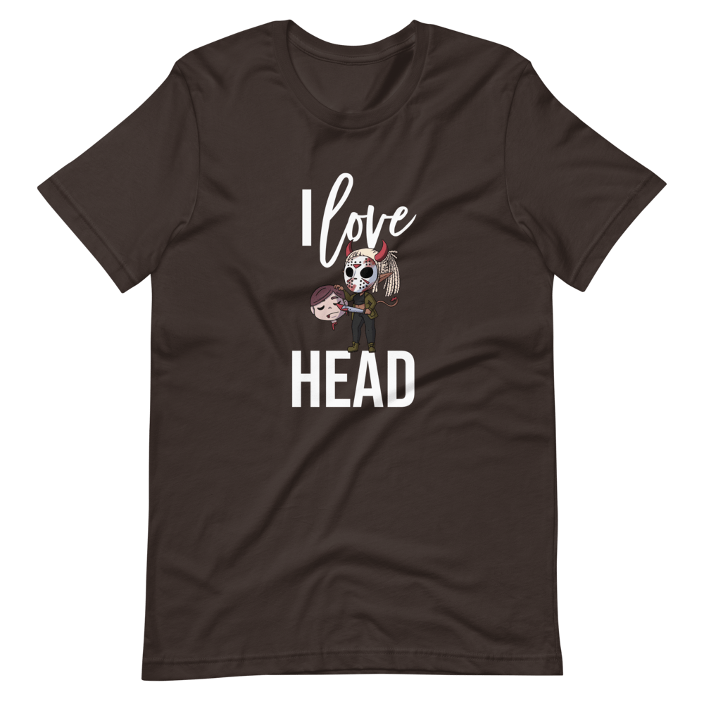 I Love Head Halloween T-Shirt (Unisex)