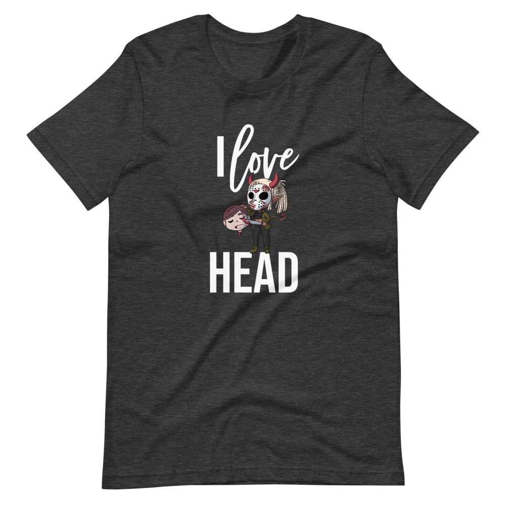 I Love Head Halloween T-Shirt (Unisex)
