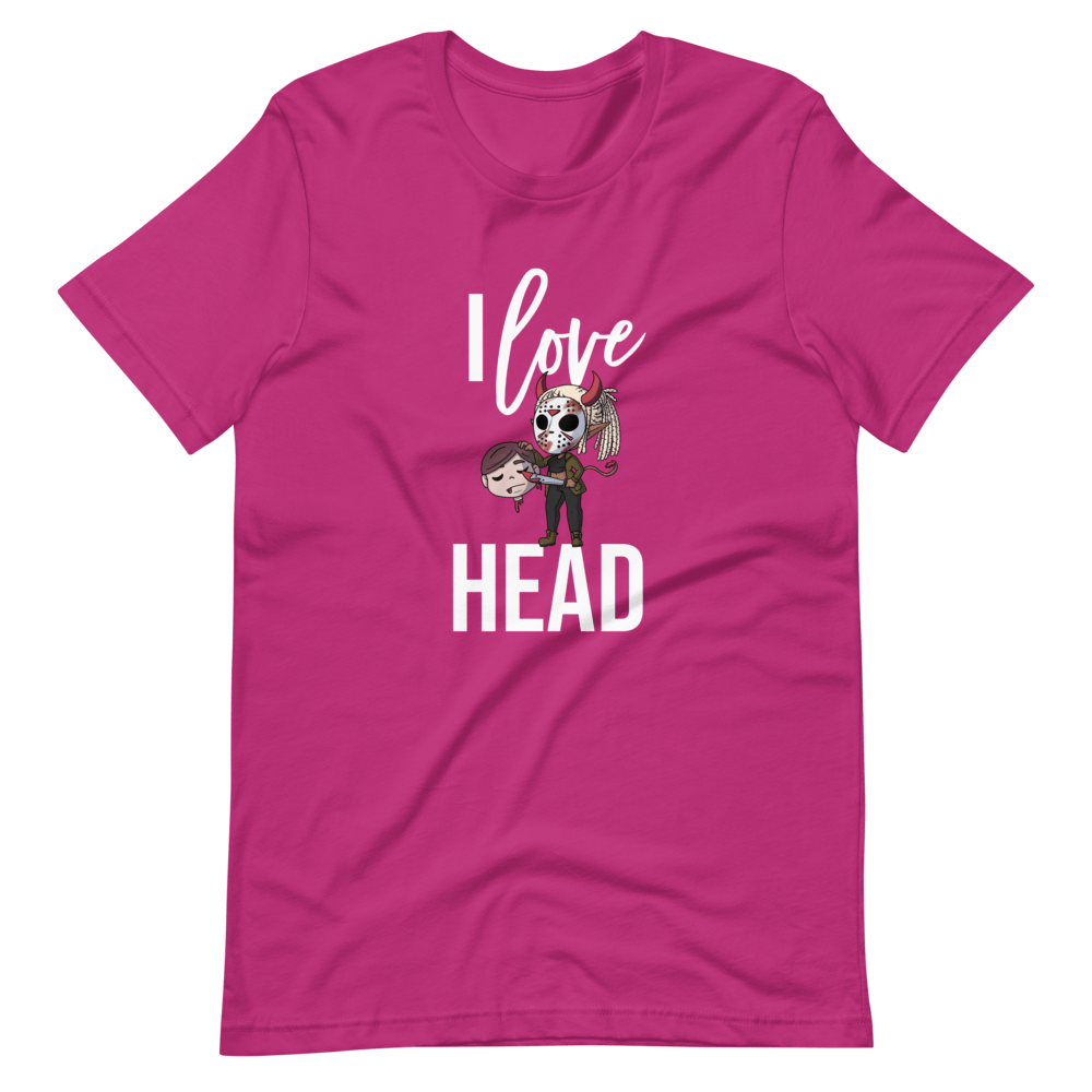 I Love Head Halloween T-Shirt (Unisex)