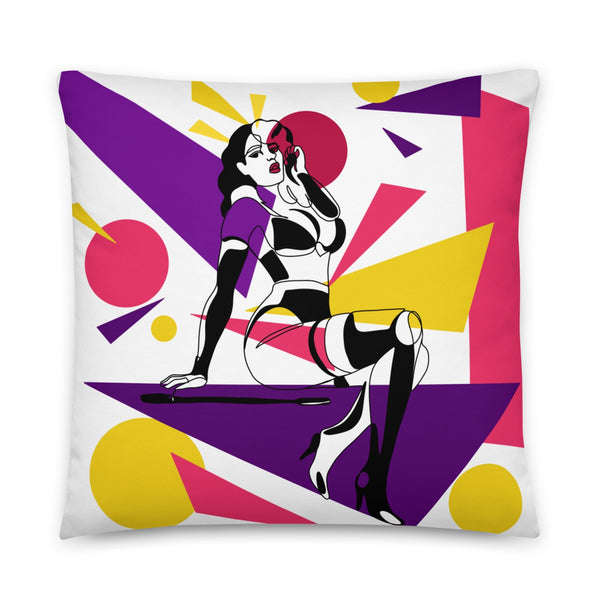 Domme Abstract Pillow