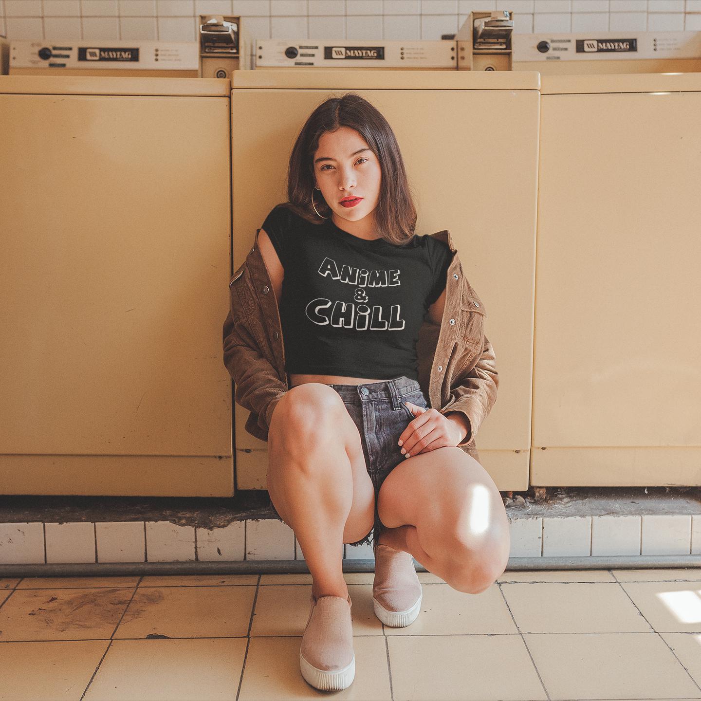 Anime & Chill (Crop Top)