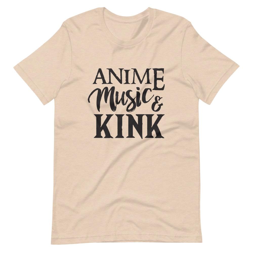 Anime, Music, Kink T-Shirt (Unisex)