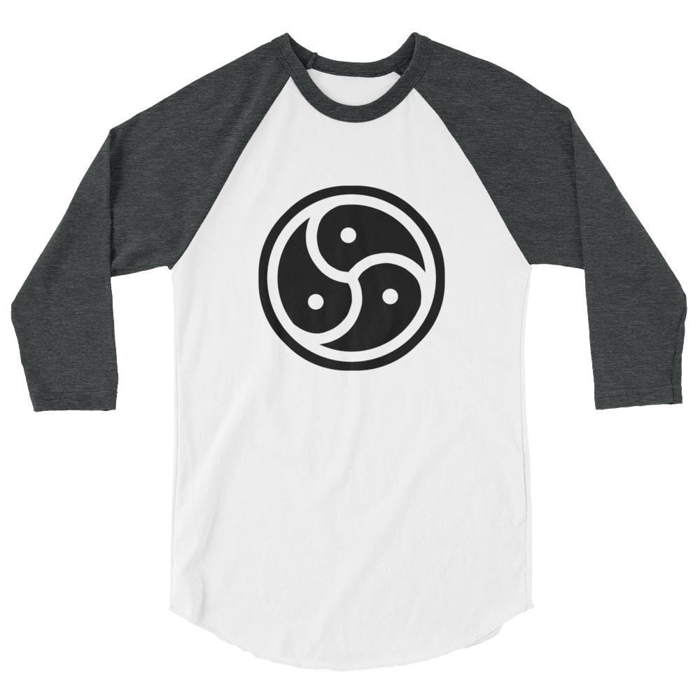 BDSM Triskelion (Unisex) (3/4 sleeve raglan shirt)