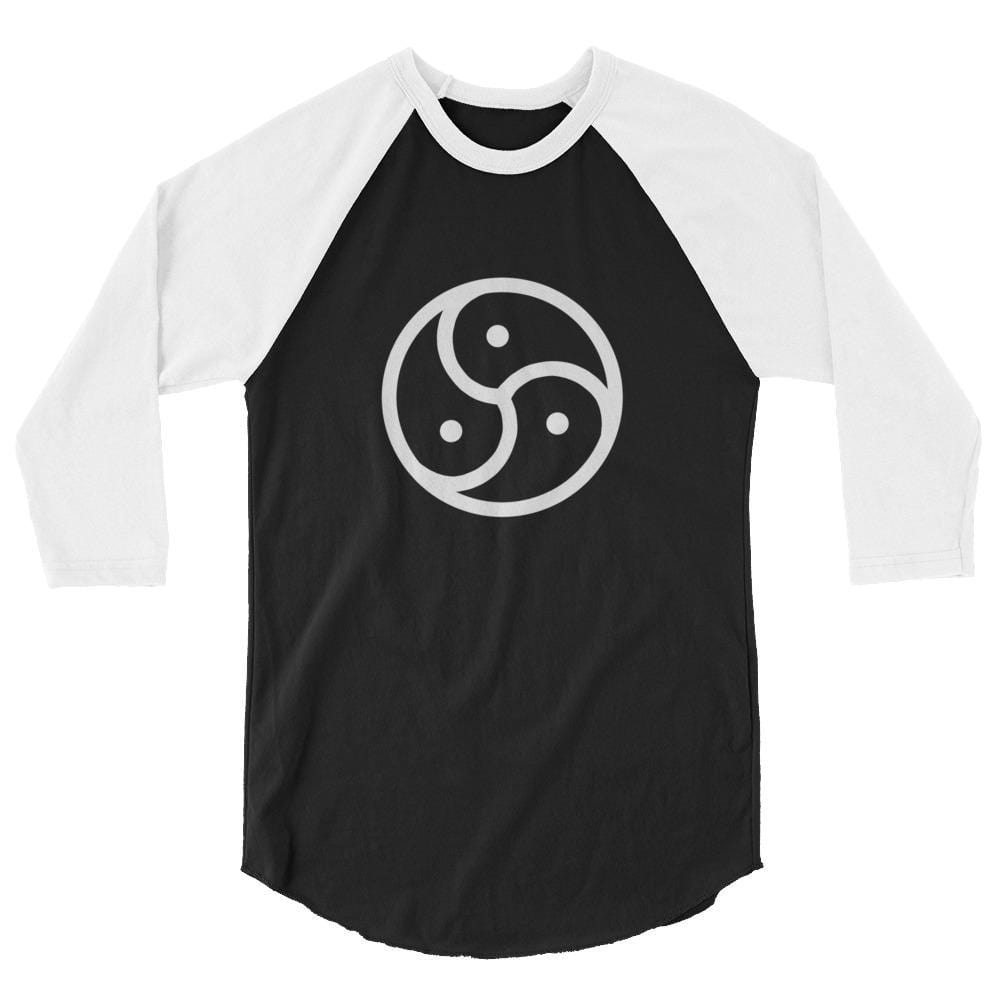 BDSM Triskelion (Unisex) (3/4 sleeve raglan shirt)