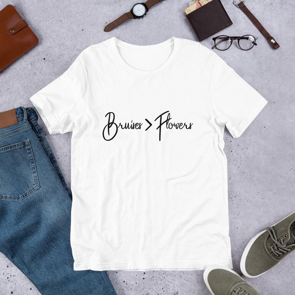 Bruises > Flowers T-Shirt (Unisex)