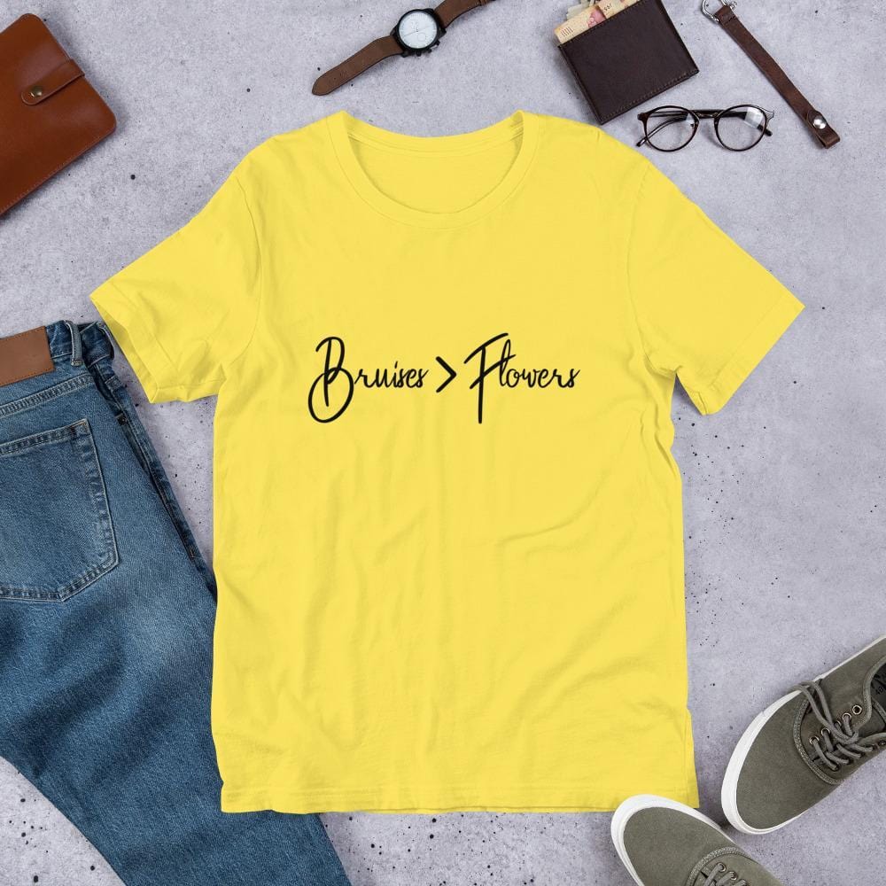Bruises > Flowers T-Shirt (Unisex)