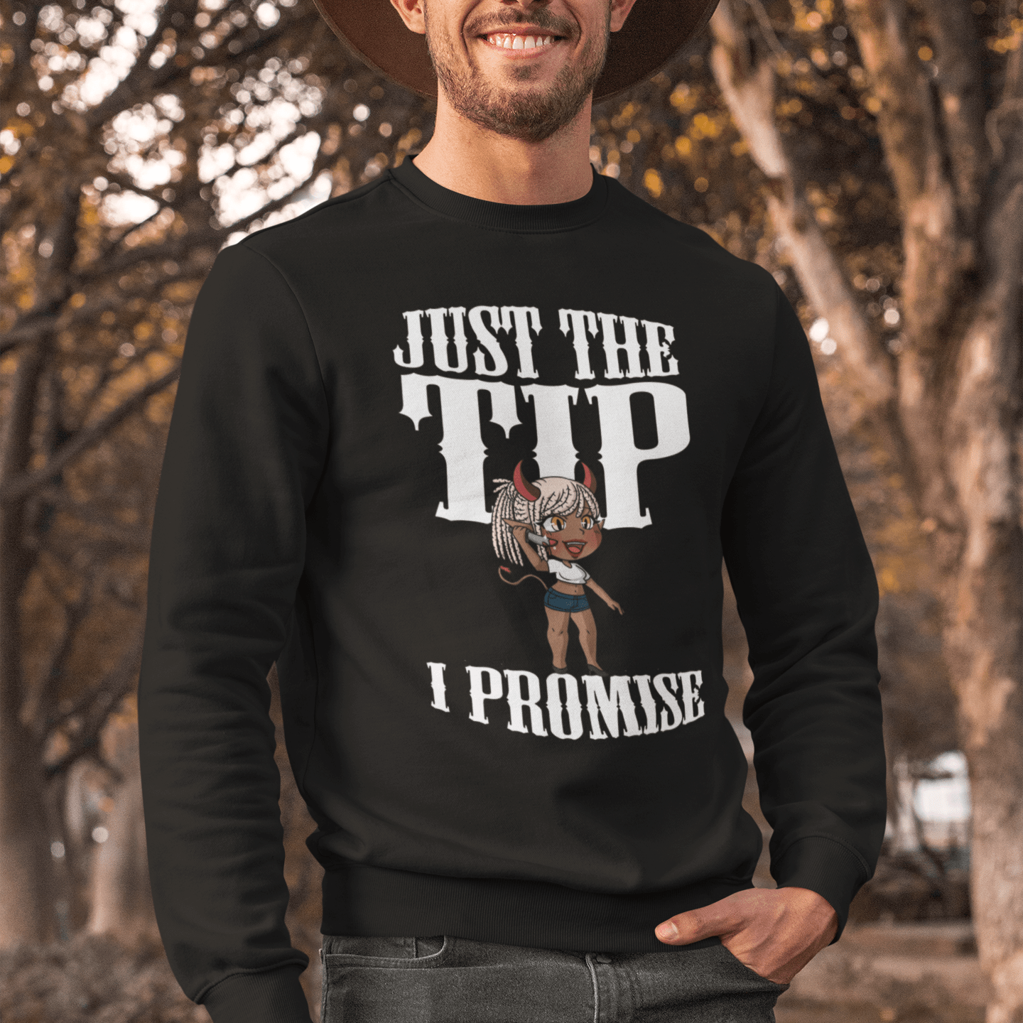 Just the Tip Halloween Sweatshirt (Unisex)