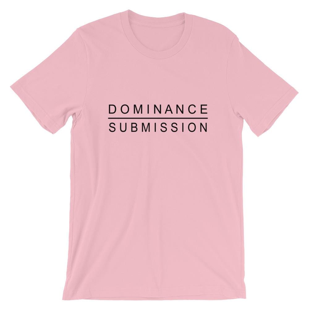 Dominance / Submission T-Shirt (Unisex) (Black Lettering)