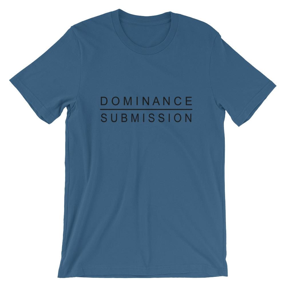 Dominance / Submission T-Shirt (Unisex) (Black Lettering)