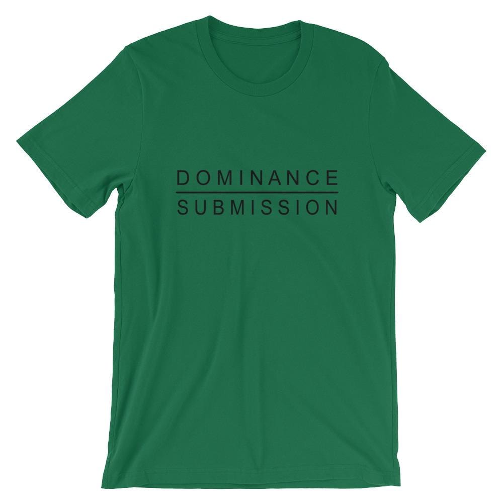 Dominance / Submission T-Shirt (Unisex) (Black Lettering)