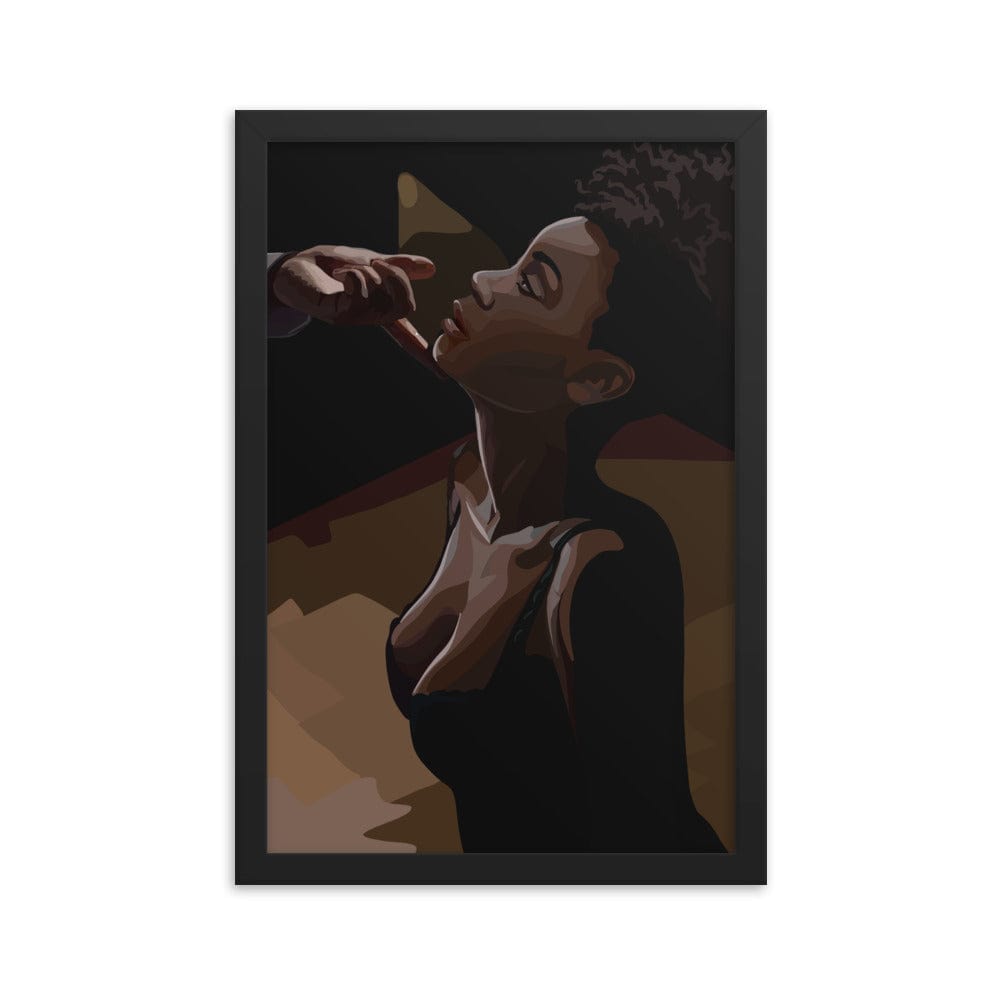 BIPOC Submissive Framed Poster