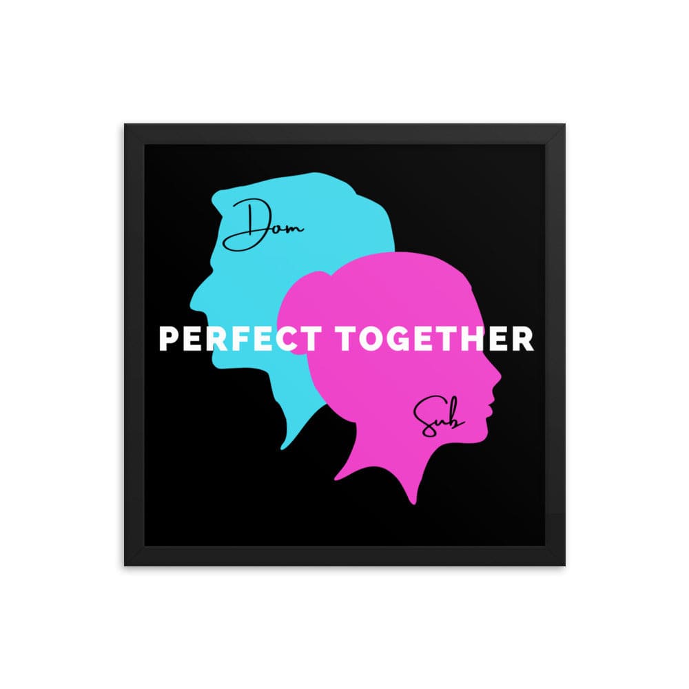 Dom/Sub Framed Poster