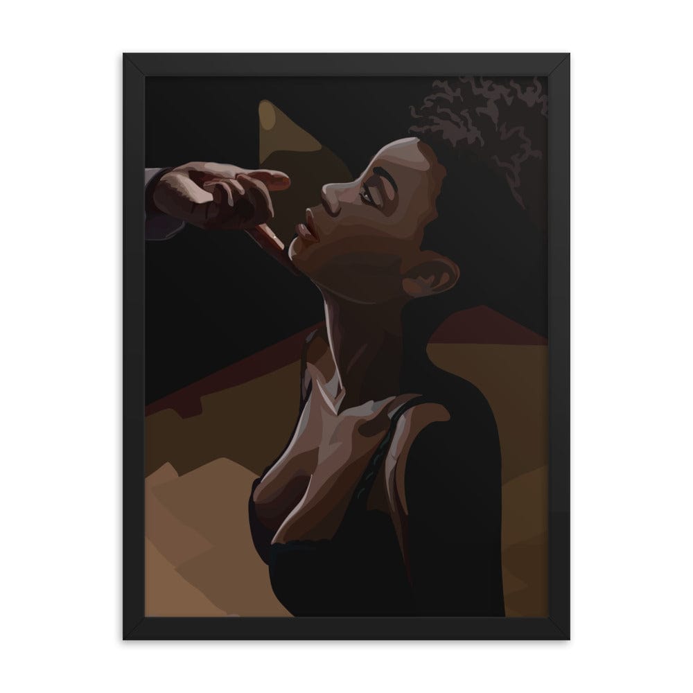 BIPOC Submissive Framed Poster