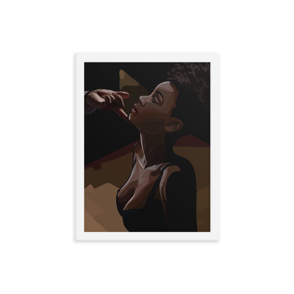 BIPOC Submissive Framed Poster