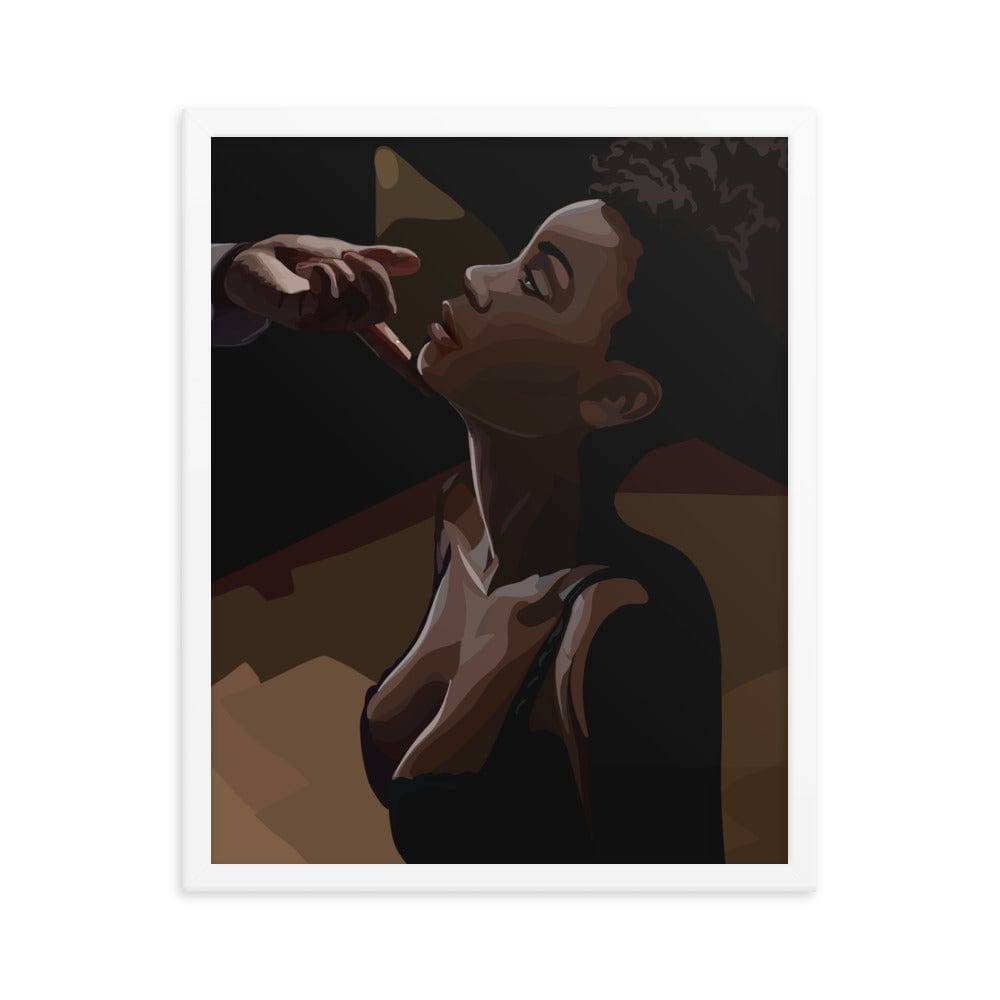 BIPOC Submissive Framed Poster
