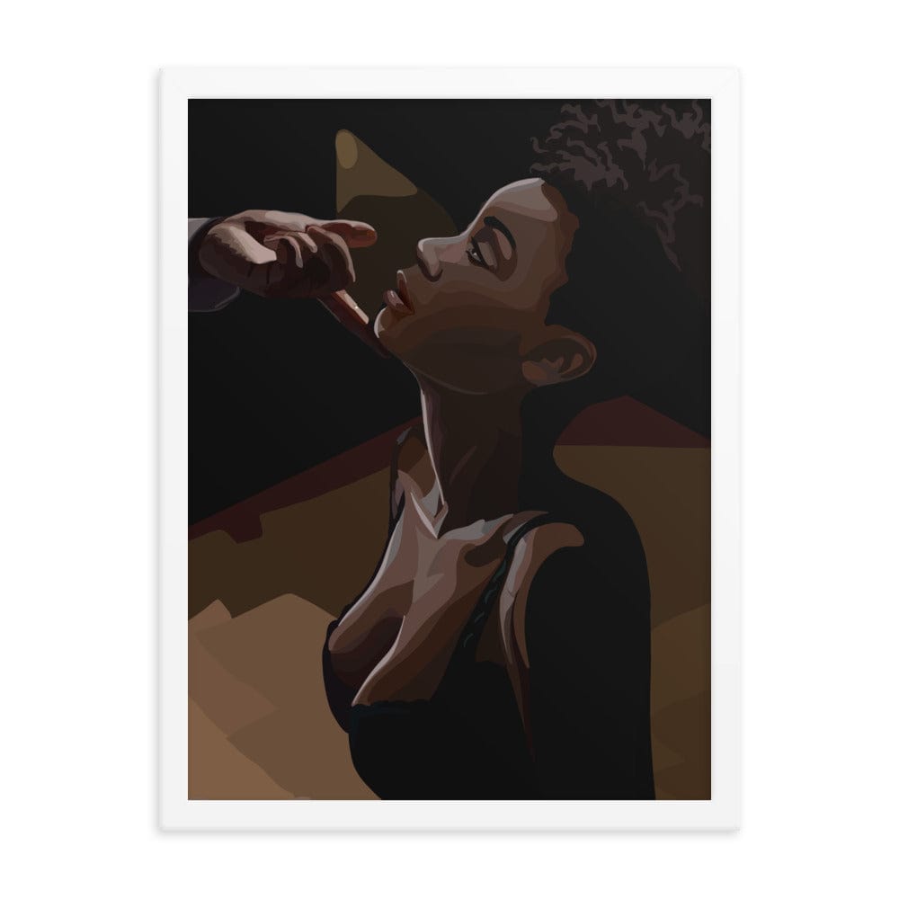 BIPOC Submissive Framed Poster