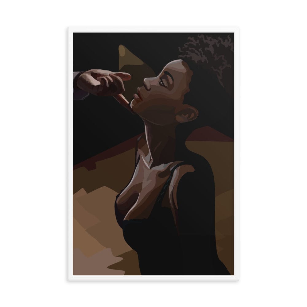 BIPOC Submissive Framed Poster