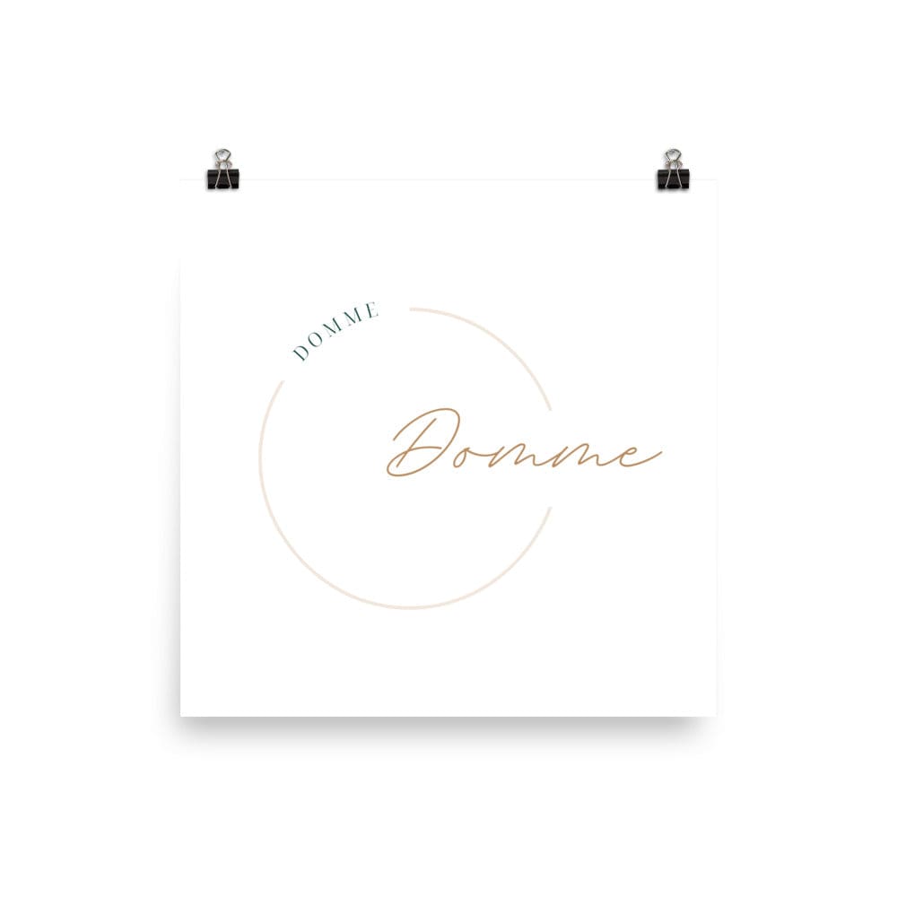 Domme Poster