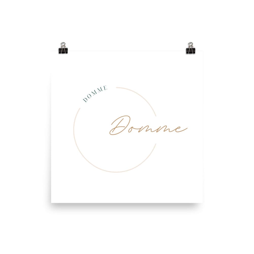 Domme Poster