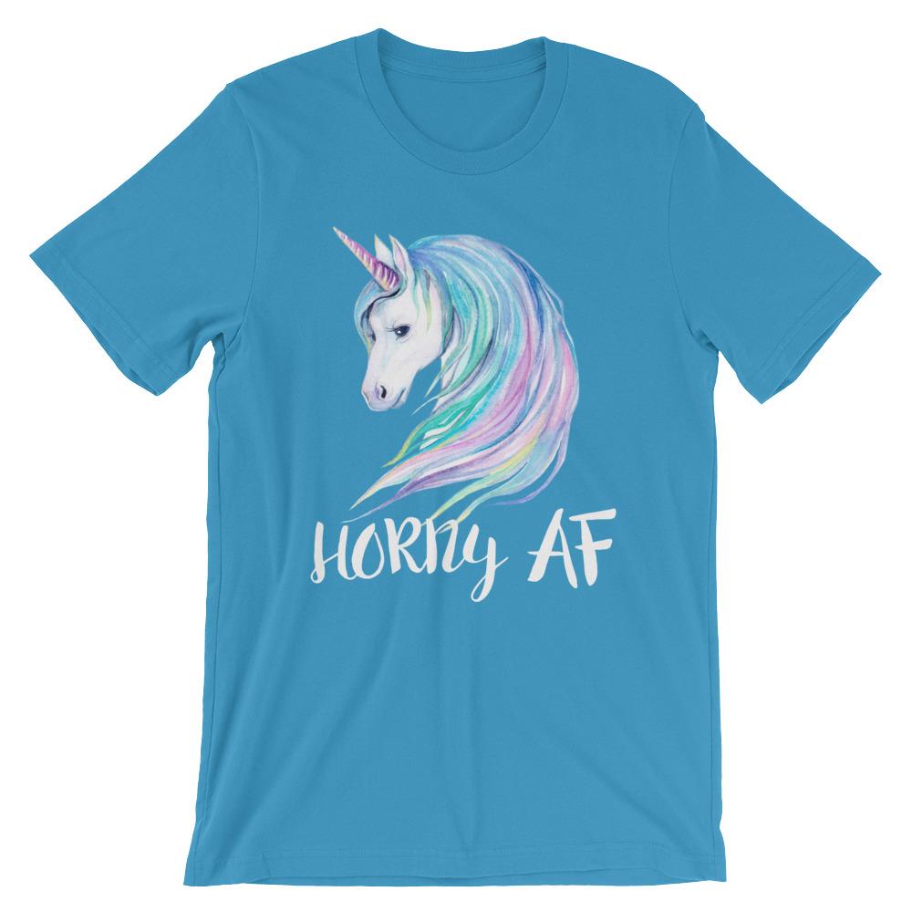Horny AF Unicorn T-Shirt (Unisex)