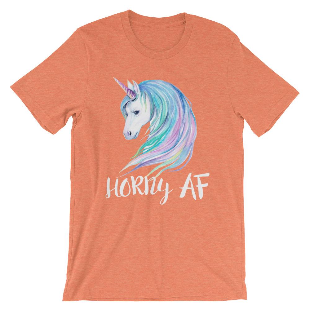 Horny AF Unicorn T-Shirt (Unisex)