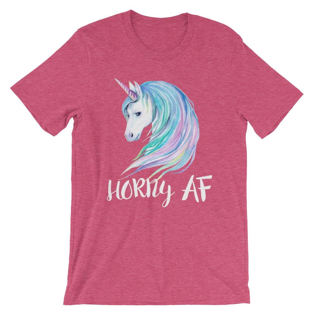Horny AF Unicorn T-Shirt (Unisex)