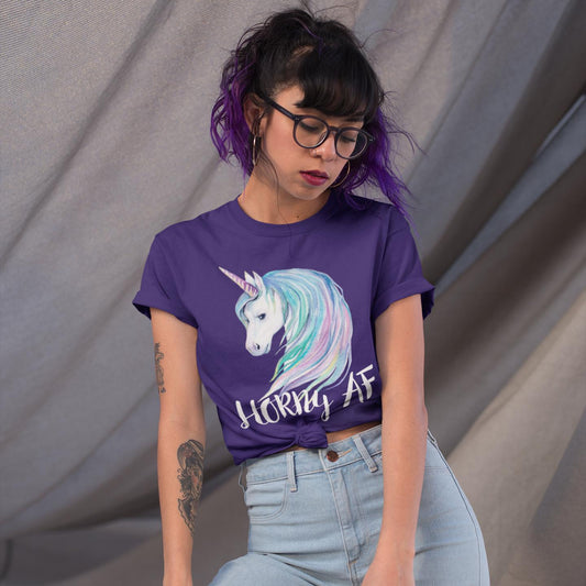 Horny AF Unicorn T-Shirt (Unisex)