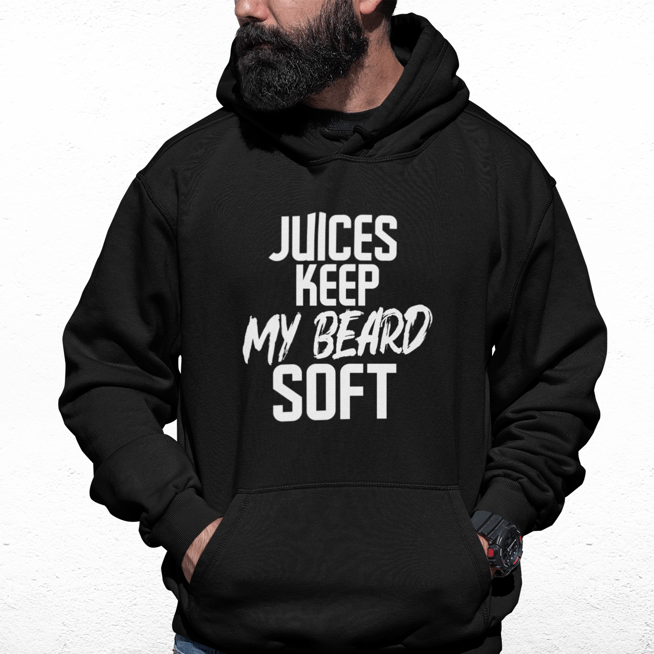 Juices Keep my Beard Soft Hoodie (Unisex)