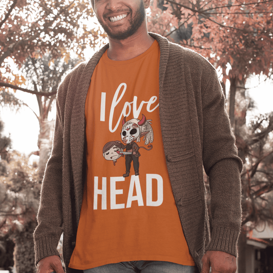 I Love Head Halloween T-Shirt (Unisex)