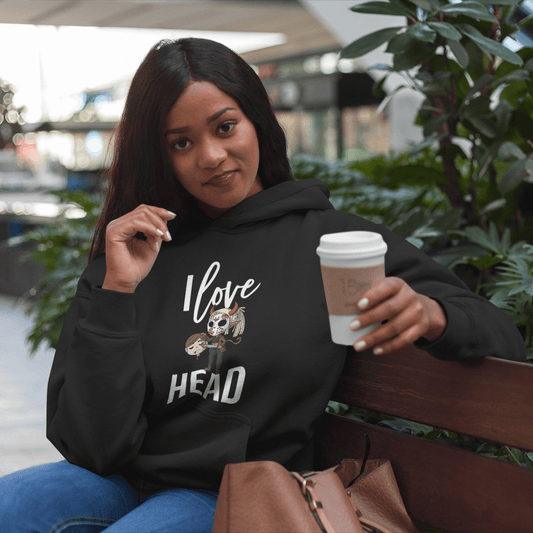 I Love Head Halloween Hoodie (Unisex)