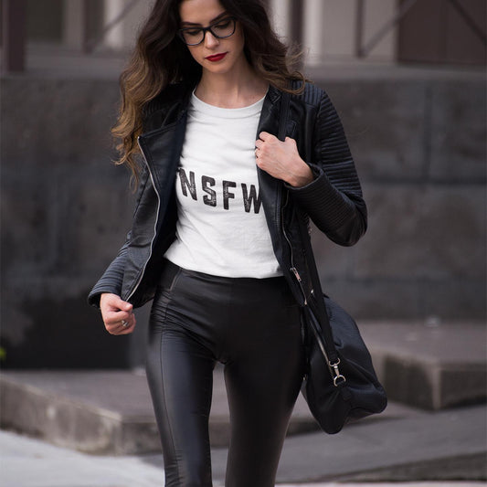 NSFW T-Shirt (Unisex) (Black Lettering)
