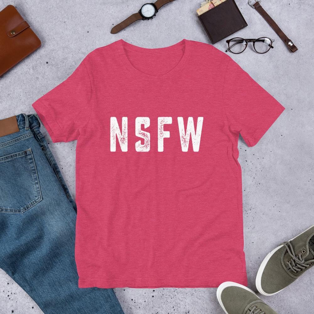 NSFW T-Shirt (Unisex) (White Lettering)