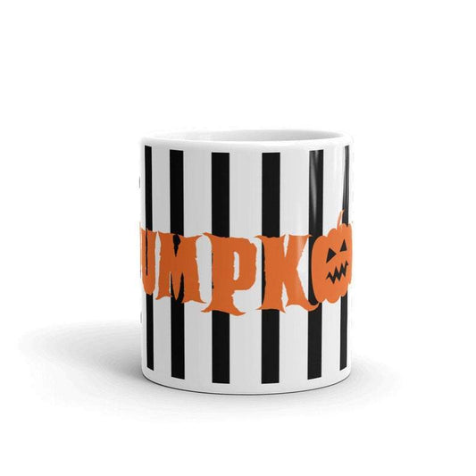 Pumpkin - Black & White Striped (Mug)