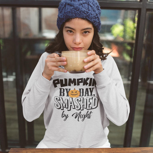 Pumpkin By Day, Smashed By Night (Sweatshirt)