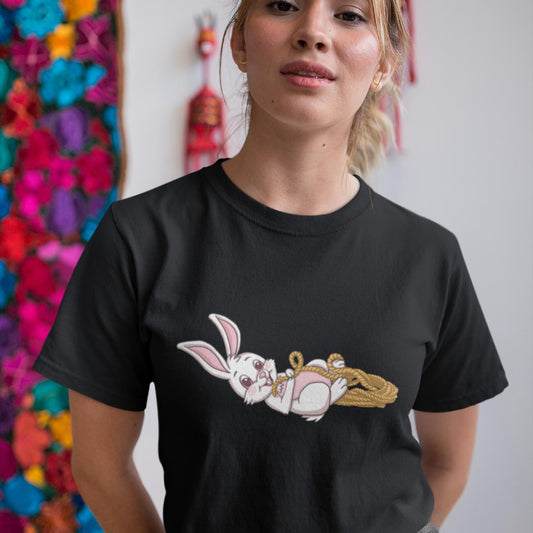 Rope Bunny T-Shirt (Unisex)