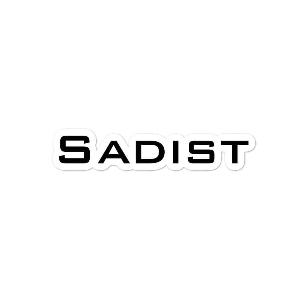Sadist Sticker