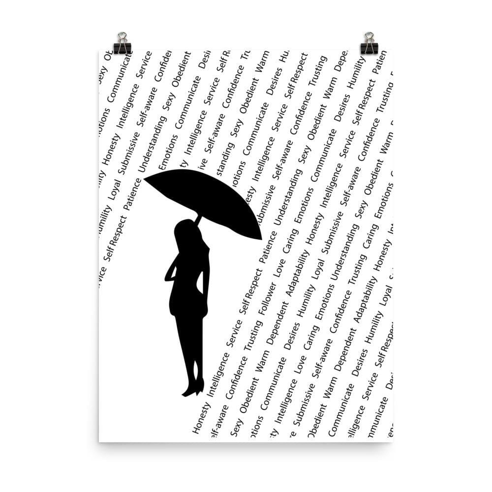 Submissive Traits - Rainfall (Poster)