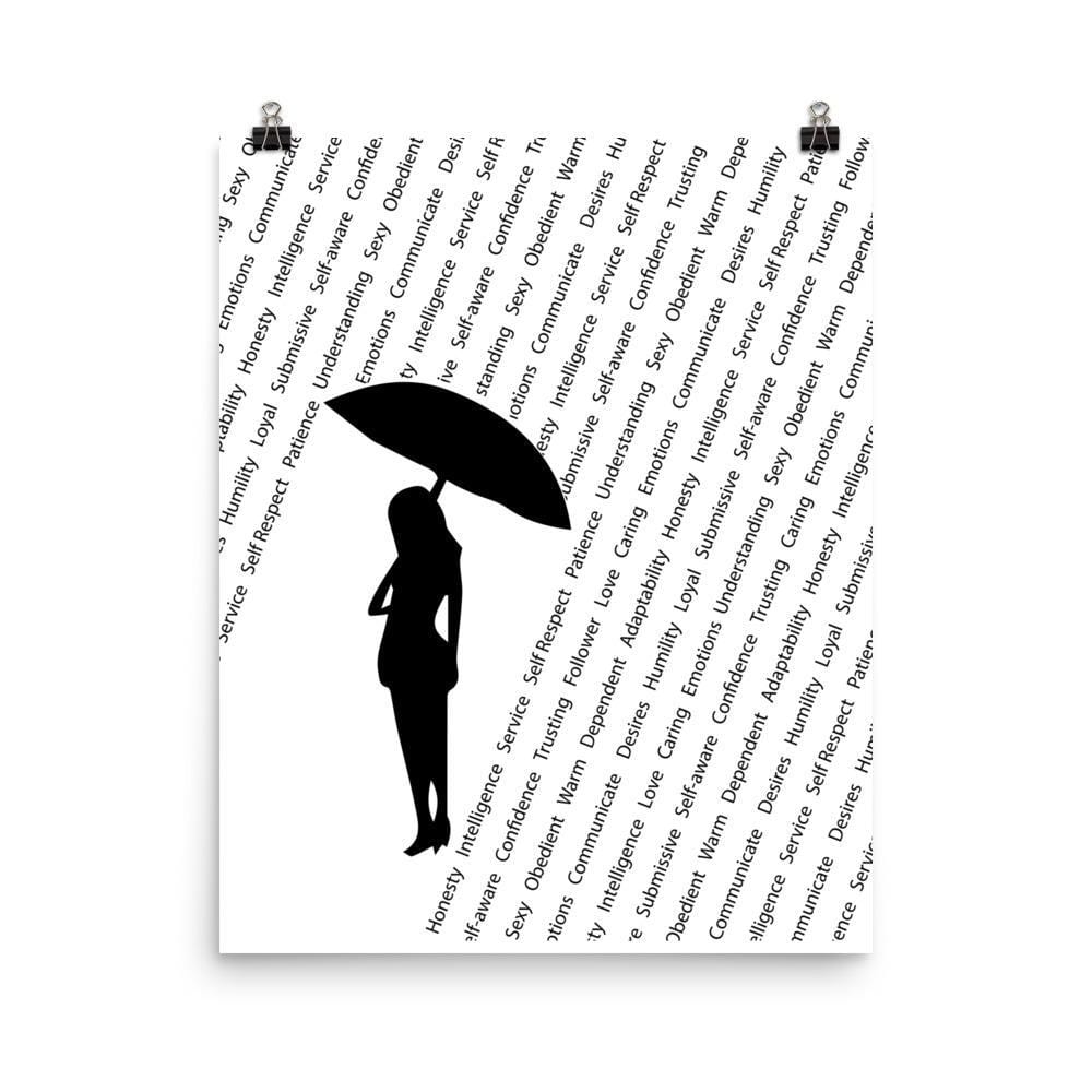 Submissive Traits - Rainfall (Poster)